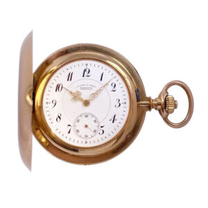 German rose gold quality 1A lever pocket watch Circa 1904