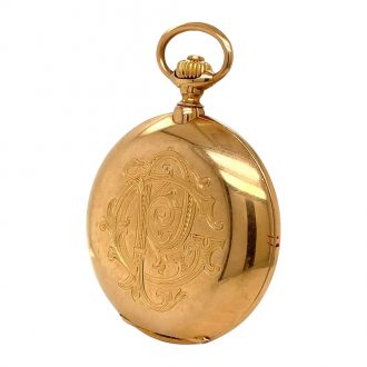 German rose gold quality 1A lever pocket watch Circa 1904