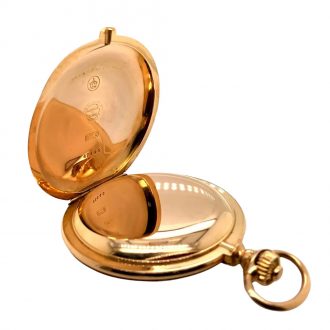 German rose gold quality 1A lever pocket watch Circa 1904