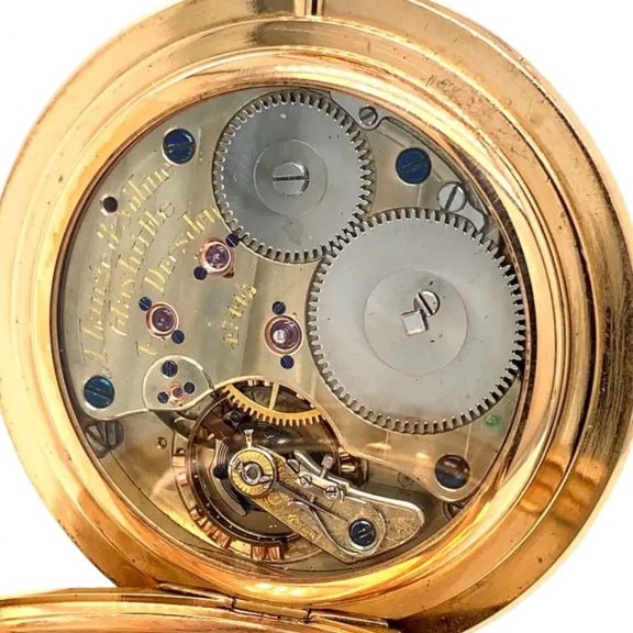 German rose gold quality 1A lever pocket watch Circa 1904 German rose gold quality 1A lever pocket watch Circa 1904