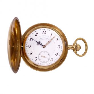 German 18K gold quality 1A lever pocket watch Circa 1913