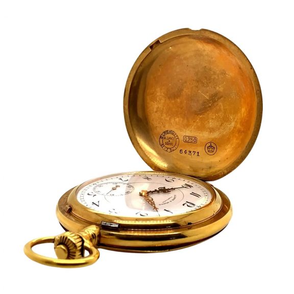 German 18K gold quality 1A lever pocket watch Circa 1913 German 18K gold quality 1A lever pocket watch Circa 1913
