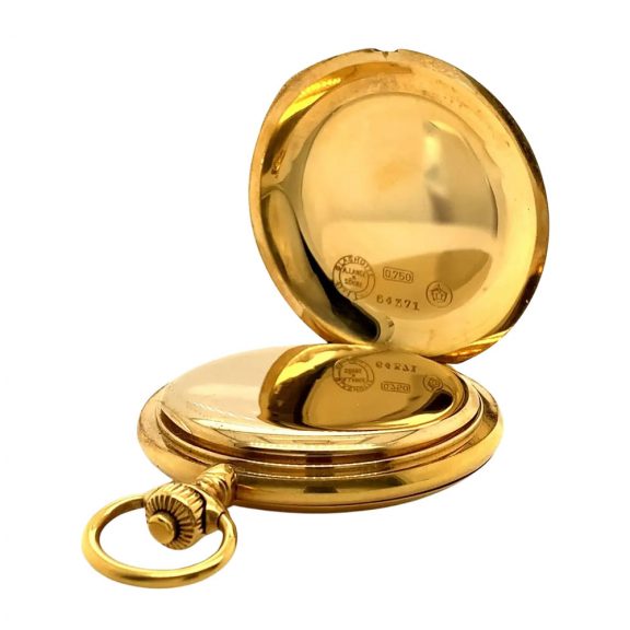 German 18K gold quality 1A lever pocket watch Circa 1913 German 18K gold quality 1A lever pocket watch Circa 1913