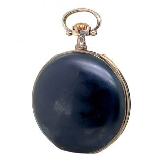 German blackened silver open faced pocket watch Circa 1902 German blackened silver open faced pocket watch Circa 1902