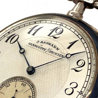 German blackened silver open faced pocket watch Circa 1902 German blackened silver open faced pocket watch Circa 1902