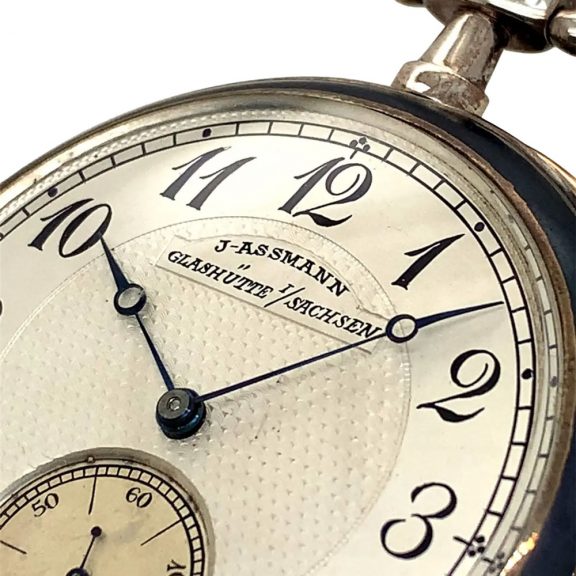 German blackened silver open faced pocket watch Circa 1902 German blackened silver open faced pocket watch Circa 1902