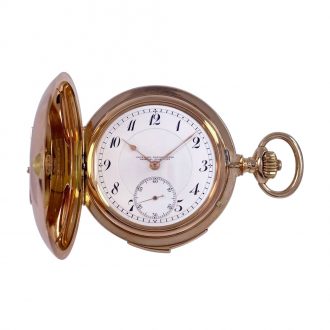 German rose gold quarter repeating lever watch Circa 1920 German rose gold quarter repeating lever watch Circa 1920