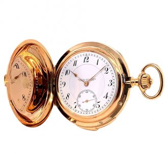 German rose gold quarter repeating lever watch Circa 1920 German rose gold quarter repeating lever watch Circa 1920