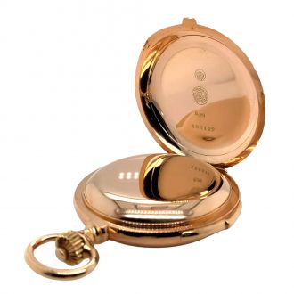 German rose gold quarter repeating lever watch Circa 1920 German rose gold quarter repeating lever watch Circa 1920
