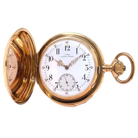 German rose gold minute repeating lever watch Circa 1890 German rose gold minute repeating lever watch Circa 1890
