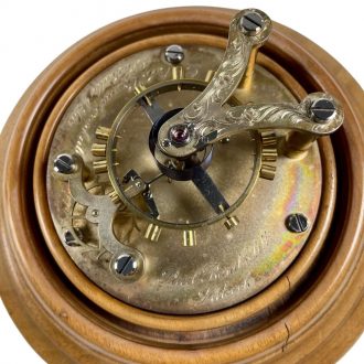 German 14K rose gold open faced chronometer Circa 1913