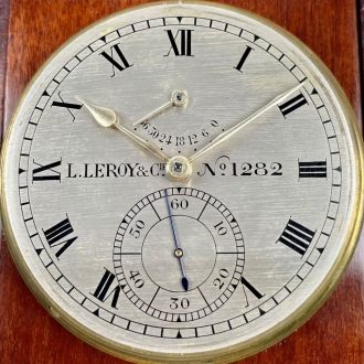 French chronometer with 36 hour power reserve Circa 1890