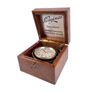 Swiss chronometer with 50 hour power reserve Circa 1911