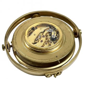 Swiss chronometer with 50 hour power reserve Circa 1911