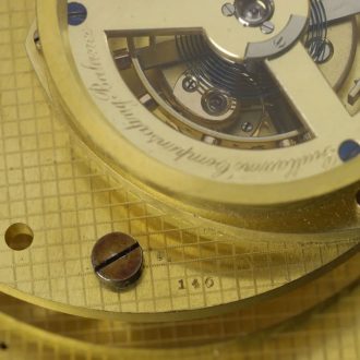 Swiss deck chronometer with 52h power reserve Circa 1920