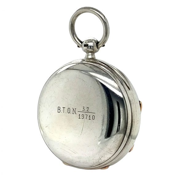 English/Russian silver 30h power reserve chronometer Circa 1896 English/Russian silver 30h power reserve chronometer Circa 1896