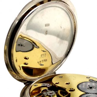 Fine Swiss silver open faced lever pocket watch Circa 1907 Fine Swiss silver open faced lever pocket watch Circa 1907