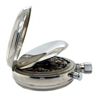 Swiss lever split seconds chronograph with register Circa 1951