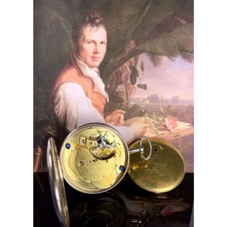 Important French silver Garde Temps pocket chronometer Circa 1791