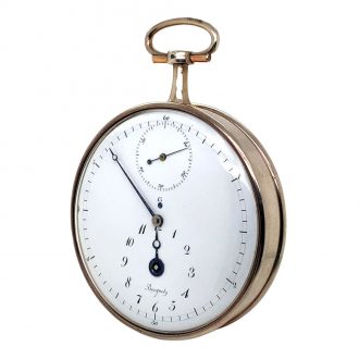 Important French silver Garde Temps pocket chronometer Circa 1791