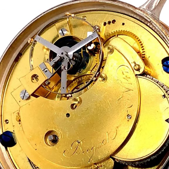 Important French silver Garde Temps pocket chronometer Circa 1791 Important French silver Garde Temps pocket chronometer Circa 1791