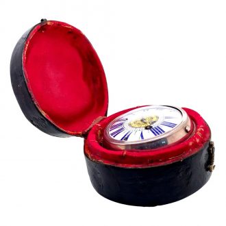 French silver Louis XIV verge oignon watch with alarm Circa 1690