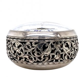 French silver Louis XIV verge oignon watch with alarm Circa 1690