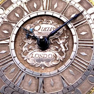 Rare English silver pair cased verge pocket watch Circa 1710