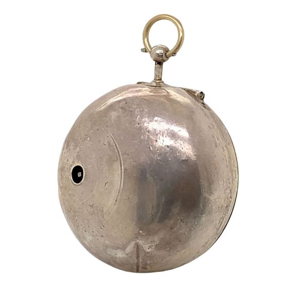 Very fine English silver pair cased verge pocket watch Circa 1705 Very fine English silver pair cased verge pocket watch Circa 1705