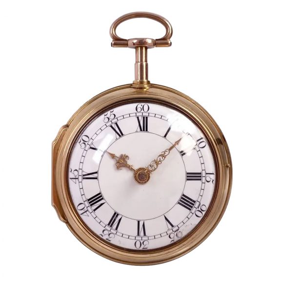 Historically interesting English 18K gold verge watch Circa 1775 Historically interesting English 18K gold verge watch Circa 1775