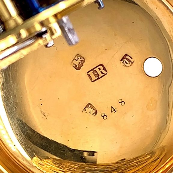 Historically interesting English 18K gold verge watch Circa 1775 Historically interesting English 18K gold verge watch Circa 1775