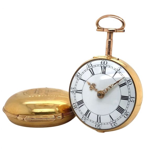 Historically interesting English 18K gold verge watch Circa 1775 Historically interesting English 18K gold verge watch Circa 1775