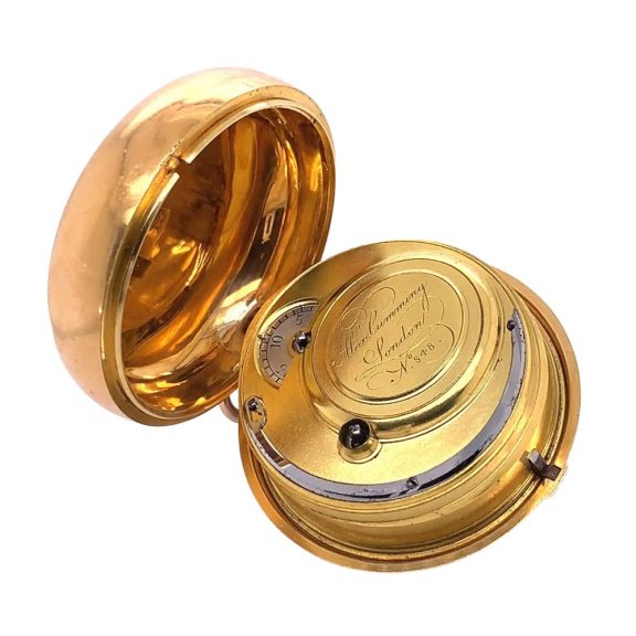 Historically interesting English 18K gold verge watch Circa 1775 Historically interesting English 18K gold verge watch Circa 1775