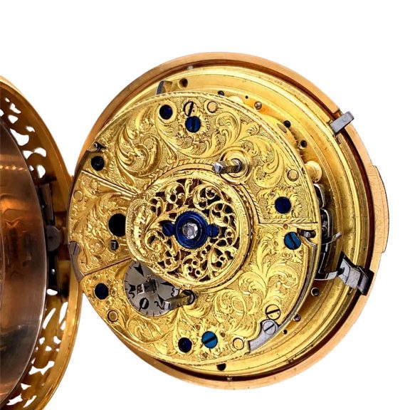 English cylinder watch made for the Ottoman market Circa 1790 - 12 English cylinder watch made for the Ottoman market Circa 1790