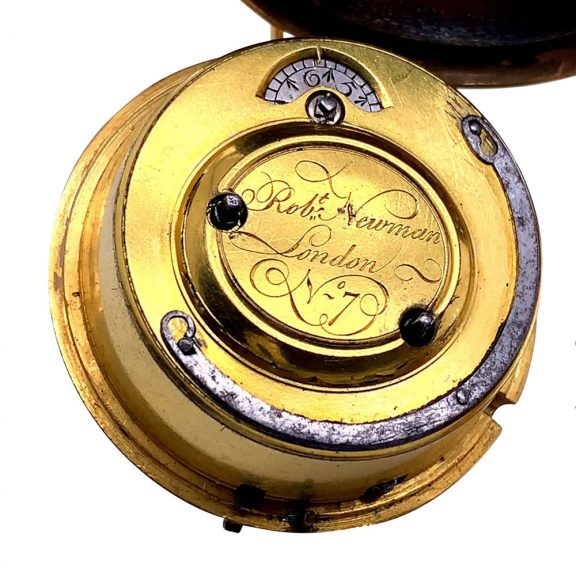 English fire gilded petite sonnerie self striking verge Circa 1730 English fire gilded petite sonnerie self striking verge Circa 1730