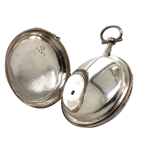 Belgian silver repeating à toc center seconds duplex Circa 1790 Belgian silver repeating à toc center seconds duplex Circa 1790