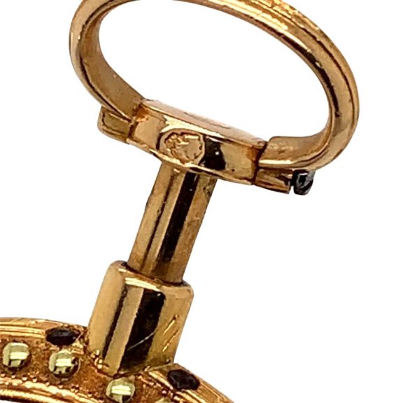 French skeletonized rose gold repeating à toc watch Circa 1770 French skeletonized rose gold repeating à toc watch Circa 1770