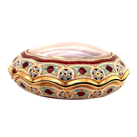 English gold and enamel verge for the Turkish market Circa 1813 English gold and enamel verge for the Turkish market Circa 1813