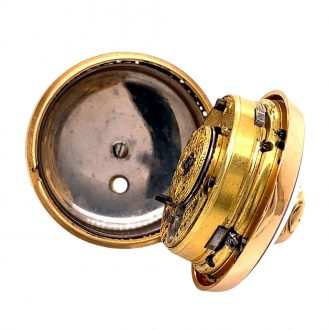 English gold and enamel verge for the Turkish market Circa 1813