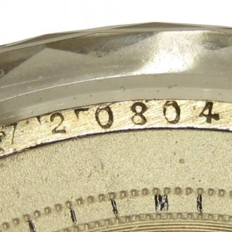 Ultra flat French/Swiss rock crystal lever pocket watch Circa 1925