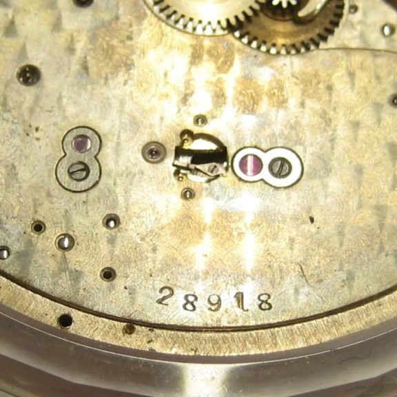 Ultra flat French/Swiss rock crystal lever pocket watch Circa 1925 Ultra flat French/Swiss rock crystal lever pocket watch Circa 1925