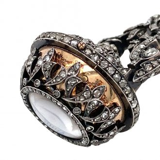French decorative belle èpoque basket form watch Circa 1900 French decorative belle èpoque basket form watch Circa 1900