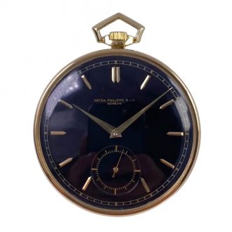 Large Swiss 18 carat gold open faced lever dress watch Circa 1921 Large Swiss 18 carat gold open faced lever dress watch Circa 1921