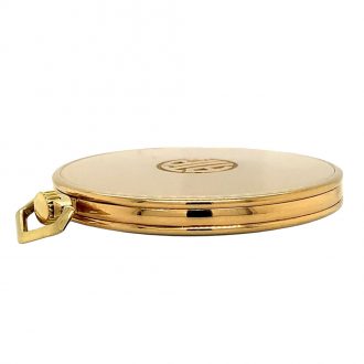 Large Swiss 18 carat gold open faced lever dress watch Circa 1921 Large Swiss 18 carat gold open faced lever dress watch Circa 1921