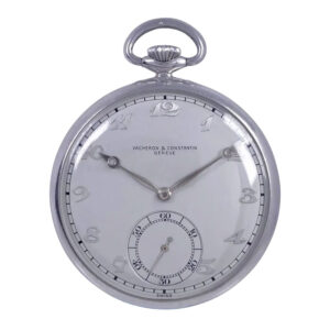 Elegant Swiss aluminium open faced lever watch Circa 1946