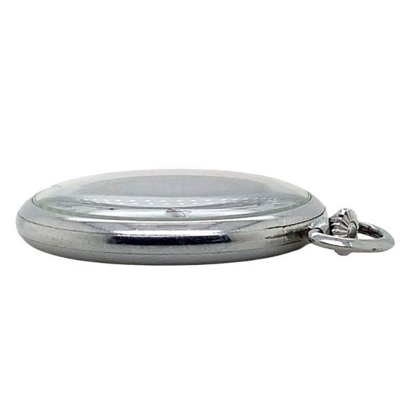 Elegant Swiss aluminium open faced lever watch Circa 1946 Elegant Swiss aluminium open faced lever watch Circa 1946