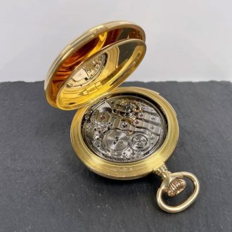 Swiss 18K gold limited edition complicated watch Circa 1985 Swiss 18K gold limited edition complicated watch Circa 1985