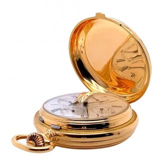 Swiss 18K gold limited edition complicated watch Circa 1985 Swiss 18K gold limited edition complicated watch Circa 1985