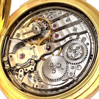 Swiss 18K gold limited edition complicated watch Circa 1985 Swiss 18K gold limited edition complicated watch Circa 1985