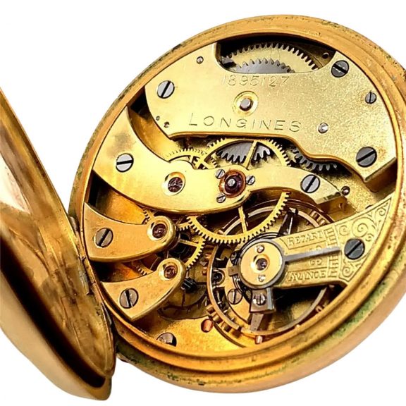 Rare Swiss 18K gold commemorative lever watch Circa 1906 Rare Swiss 18K gold commemorative lever watch Circa 1906
